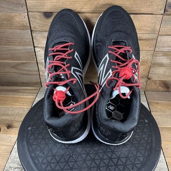 New Balance Womens Size 10 FF 680 V7 W680LK7 Black Running Shoes Sneakers - Picture 5 of 10